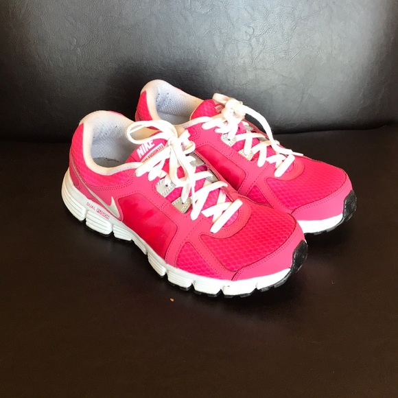 Nike pink dual fusion ST2 sneakers size 7Y - Picture 2 of 8